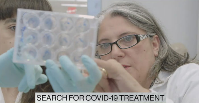 search for COVID-19 treatment